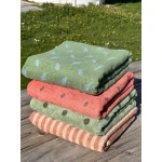XXL Handdoek voor Strand, Sauna & Massage – Bruin/Roze – Met Kussenuitsparing & Telefoonzakken XXL Handdoek voor Strand, Sauna & Massage – Bruin/Roze – Met Kussenuitsparing & Telefoonzakken