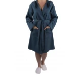 Badjas Petrol Blauw – Ademend & Comfortabel – 100% Katoen – Unisex Badjas Petrol Blauw – Ademend & Comfortabel – 100% Katoen – Unisex