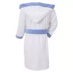 Kinderbadjas , 100% van Katoen Blauw