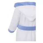 Kinderbadjas , 100% van Katoen Blauw
