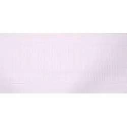 Badmat van Bamboe Badstof  Wit 50x100cm of 70x120cm