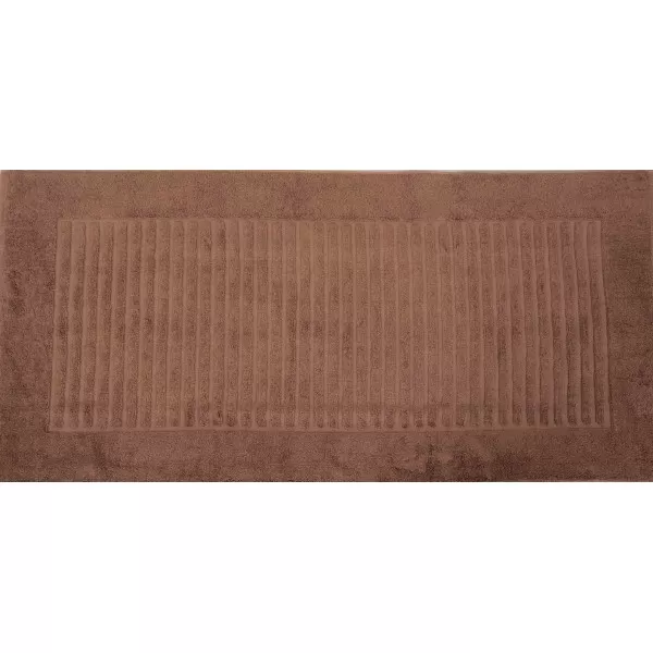Badmat van Bamboe Badstof  Bruin 50x10cm of 70x120cm