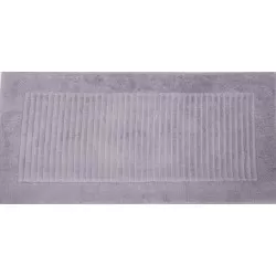 Badmat van Bamboe Badstof  Grijs 50x10cm of 70x120cm