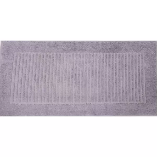 Badmat van Bamboe Badstof  Grijs 50x10cm of 70x120cm