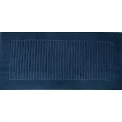 Badmat van Bamboe Badstof  Petrol blauw 50x100cm of 70x120cm