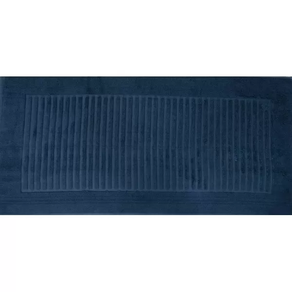 Badmat van Bamboe Badstof  Petrol blauw 50x100cm of 70x120cm
