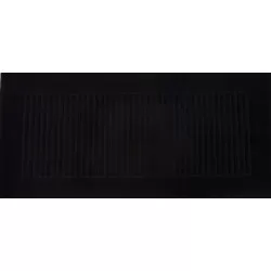 Badmat van Bamboe Badstof  Zwart 50x100cm of 70x120cm 