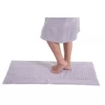 Badmat van Bamboe Badstof  Grijs 50x10cm of 70x120cm