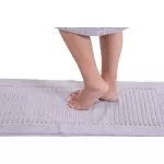 Badmat van Bamboe Badstof  Grijs 50x10cm of 70x120cm