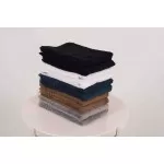 Set van 5 stuks Bamboe Gastendoeken – Wit – 30x50 cm