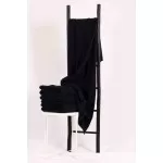 Extra Grote Bamboe Sauna Handdoek – 90x200 cm – Zwart– Luxe 400 g/m² Extra Grote Bamboe Sauna Handdoek – 90x200 cm – Zwart– Luxe 400 g/m²