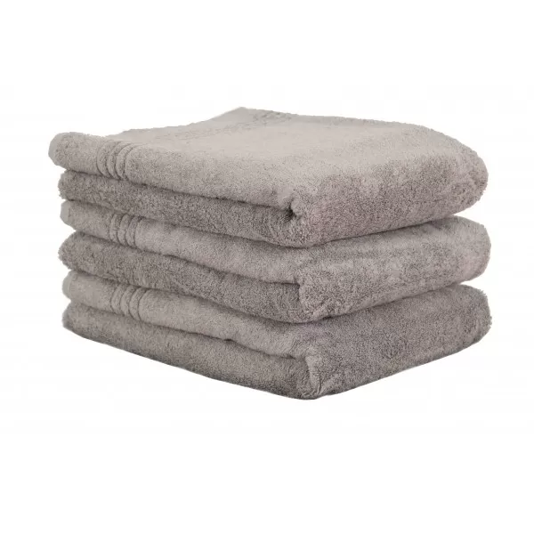 Comfortabel Bamboe Badlaken – Grijs – 70 x 140 cm –Premium Set van 2 Handdoeken