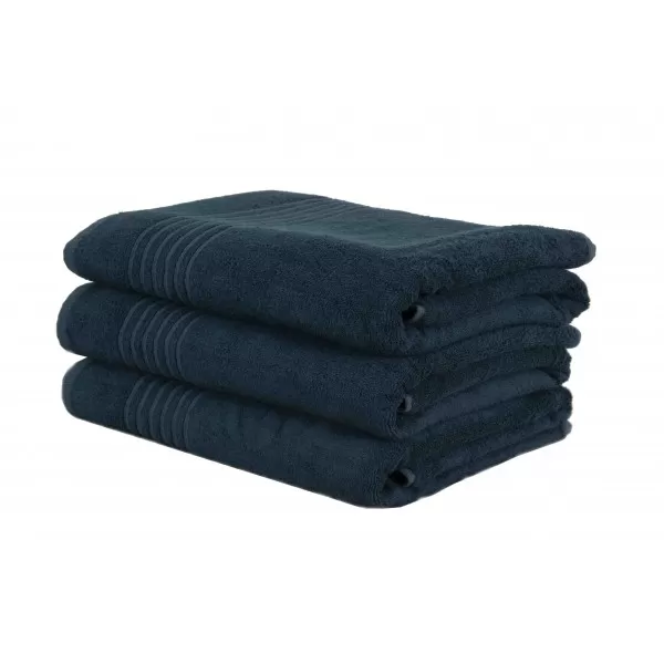 Extra Groot Bamboe Handdoek, Petrol Blauw , 90 x 200 cm. 400gr m2