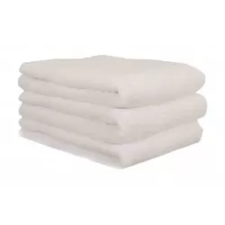 Bamboe Handdoek, Wit, 100x50 cm, 600gr m2