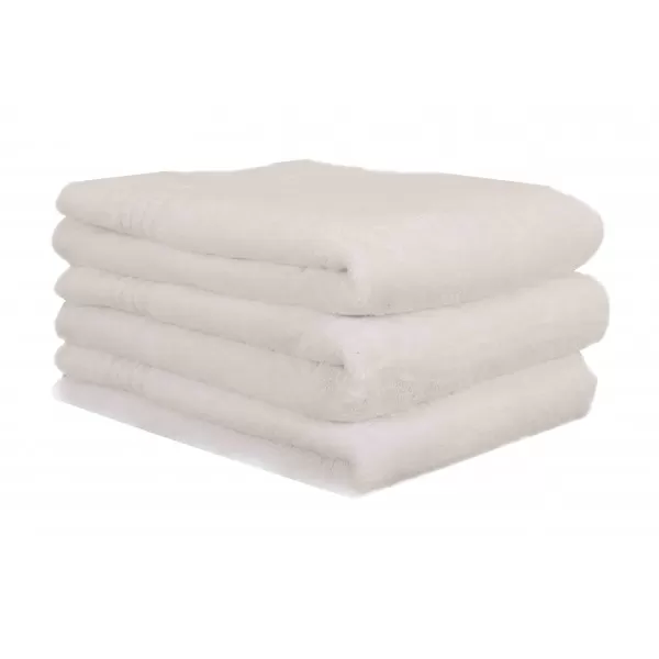 Bamboe Handdoek, Wit, 100x50 cm, 600gr m2