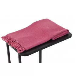 Hamamdoek van Bamboe , Rood, 85x160cm.