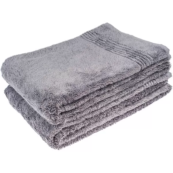 Bamboe Handdoek, Grijs, 50 x100 cm, 600gr m2