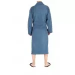 Zijdezachte Bamboe Badjas – Petrol Blauw Comfort voor Thuis