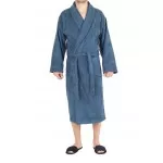 Zijdezachte Bamboe Badjas – Petrol Blauw Comfort voor Thuis