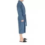 Zijdezachte Bamboe Badjas – Petrol Blauw Comfort voor Thuis