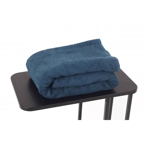 Luxe Bamboe Handdoek – Petrol Blauw | 50 x 100 cm | 600 g/m²